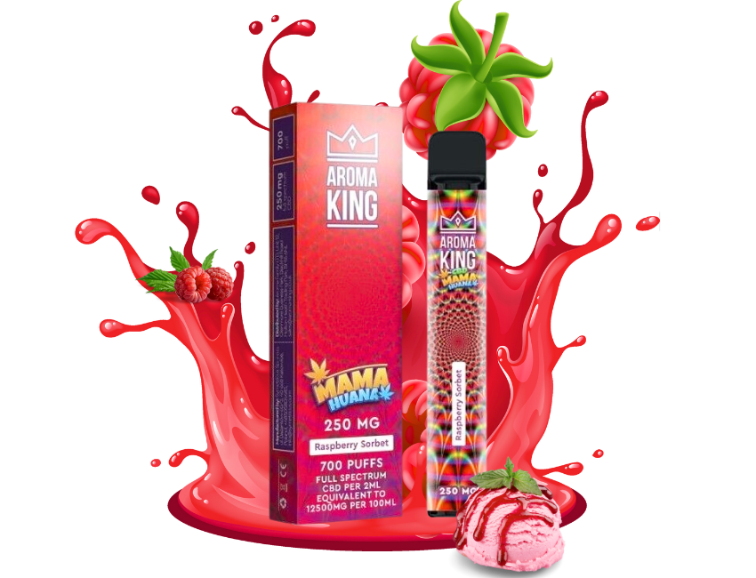 PUFF Raspberry Sorbet CBD