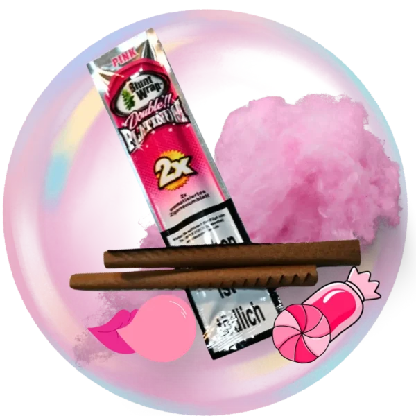 Feuilles de Blunt Bubble Gum