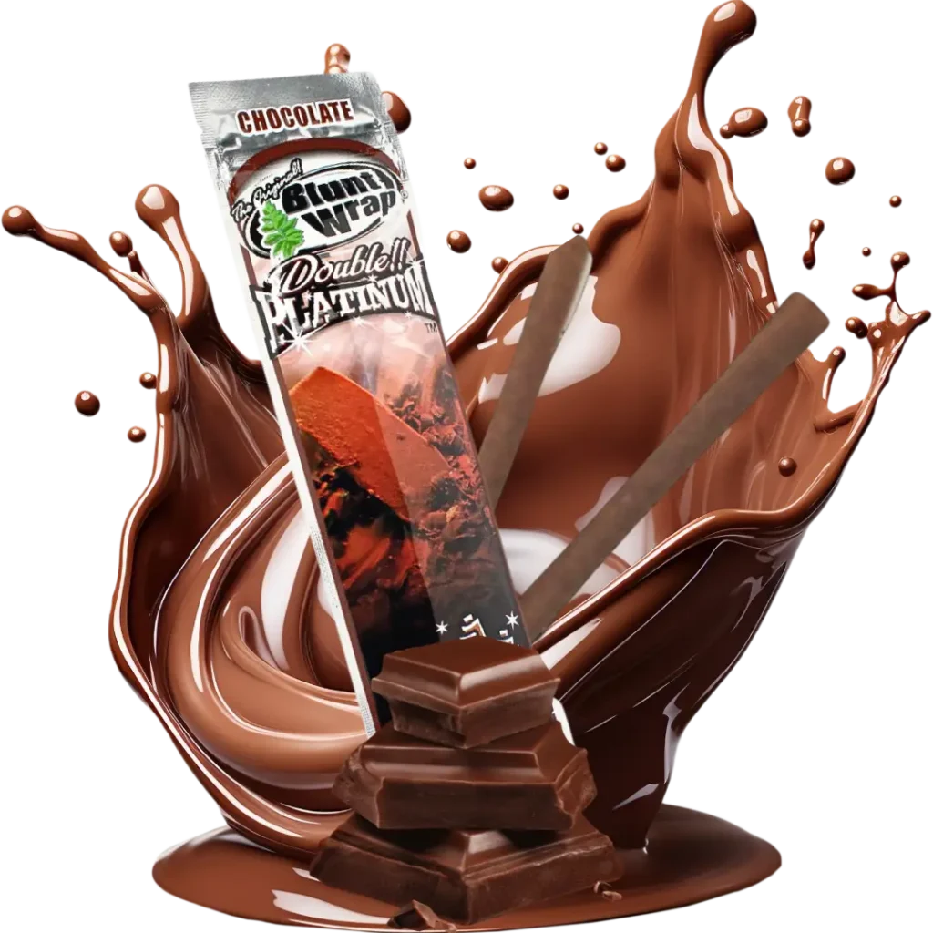 Feuilles de blunt chocolat